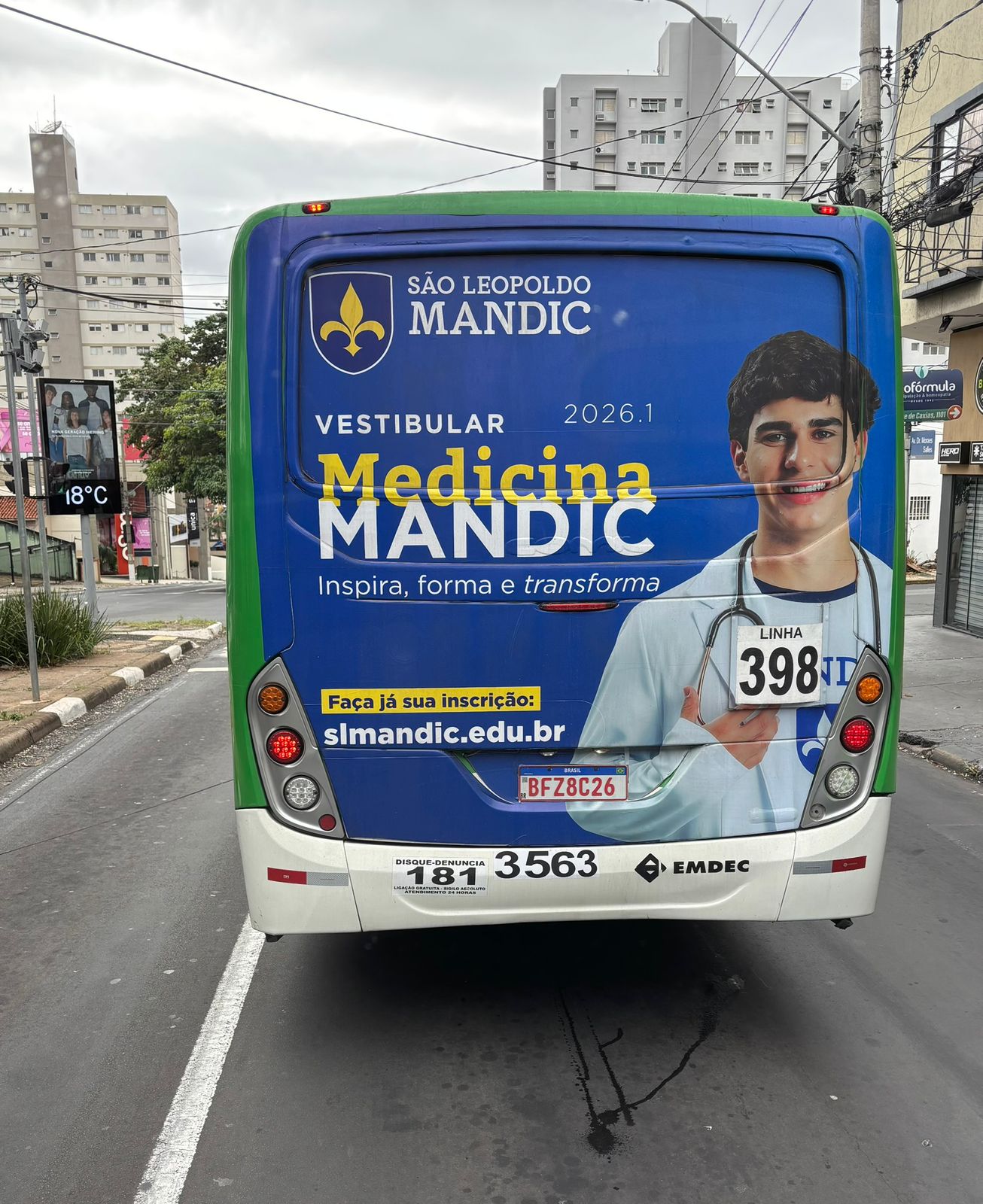 Campanha Backbus Mandic